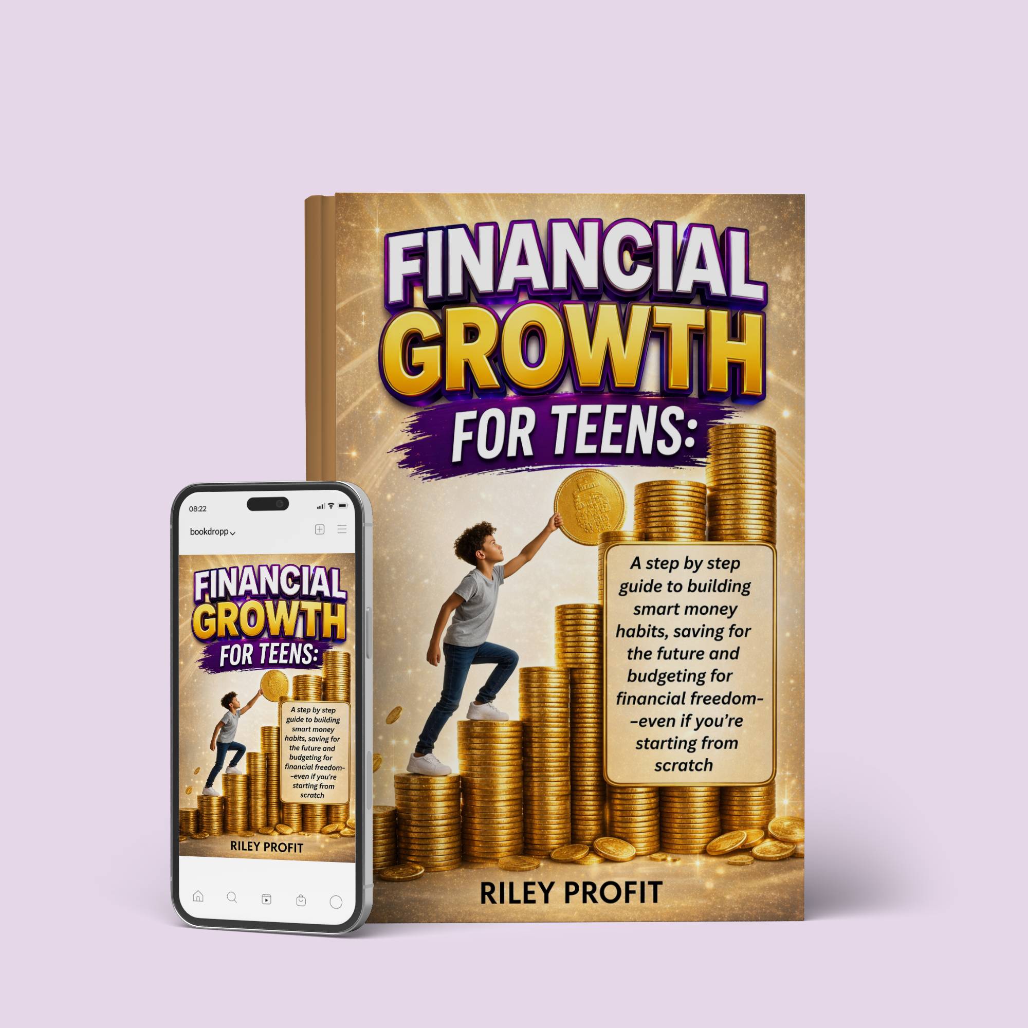 Financial Growth for Teens Facebook ad: Click this button