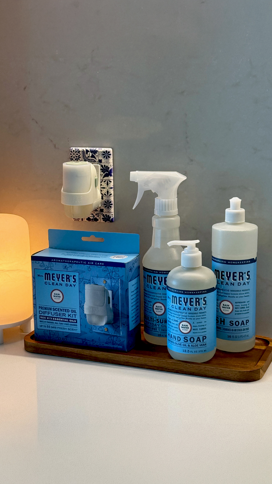 Mrs. Meyer's Clean Day Facebook ad: Forecast: 100% chance of staying in and enjoying…