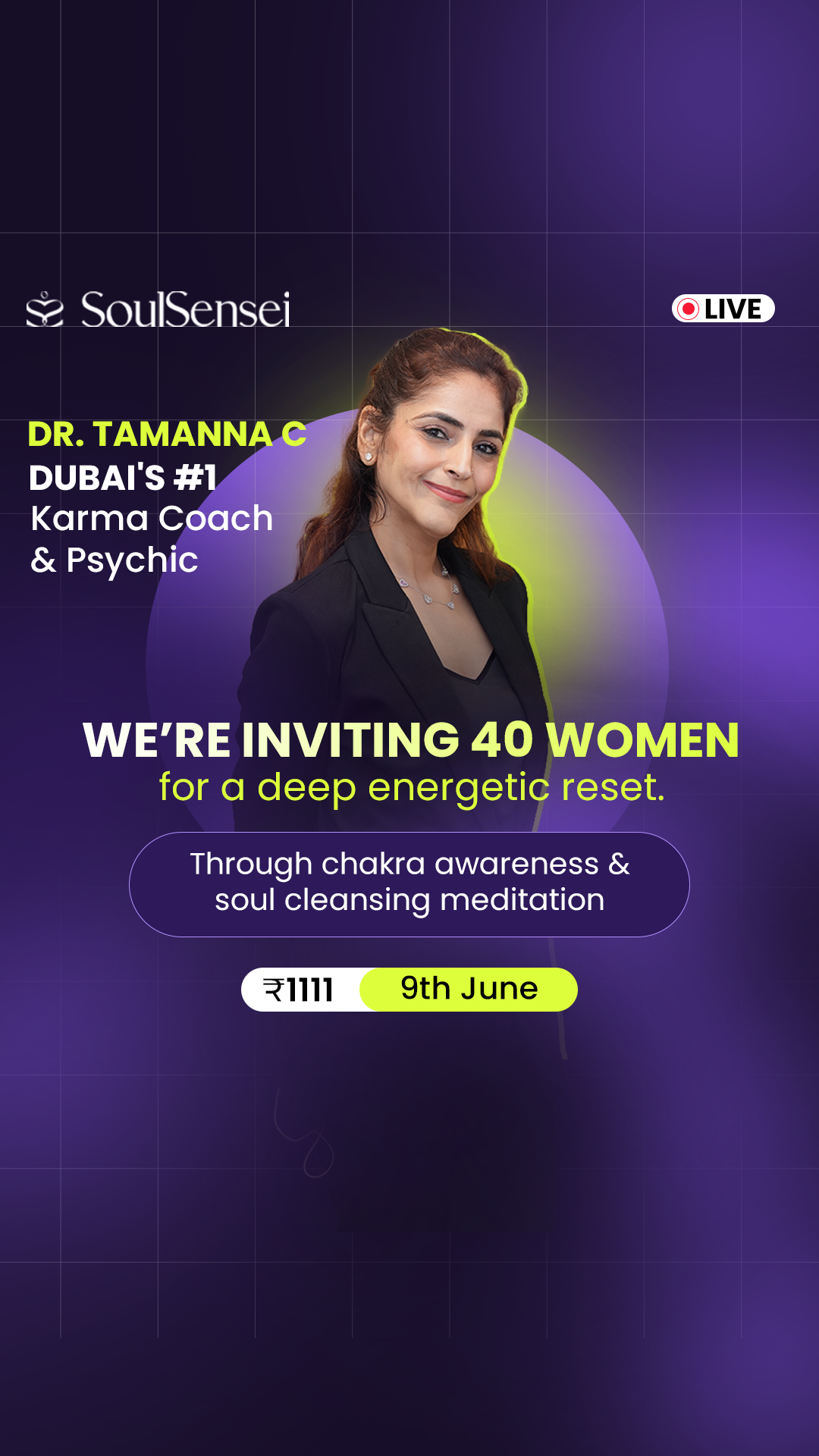 SoulSensei - Growth and Transformation Facebook ad