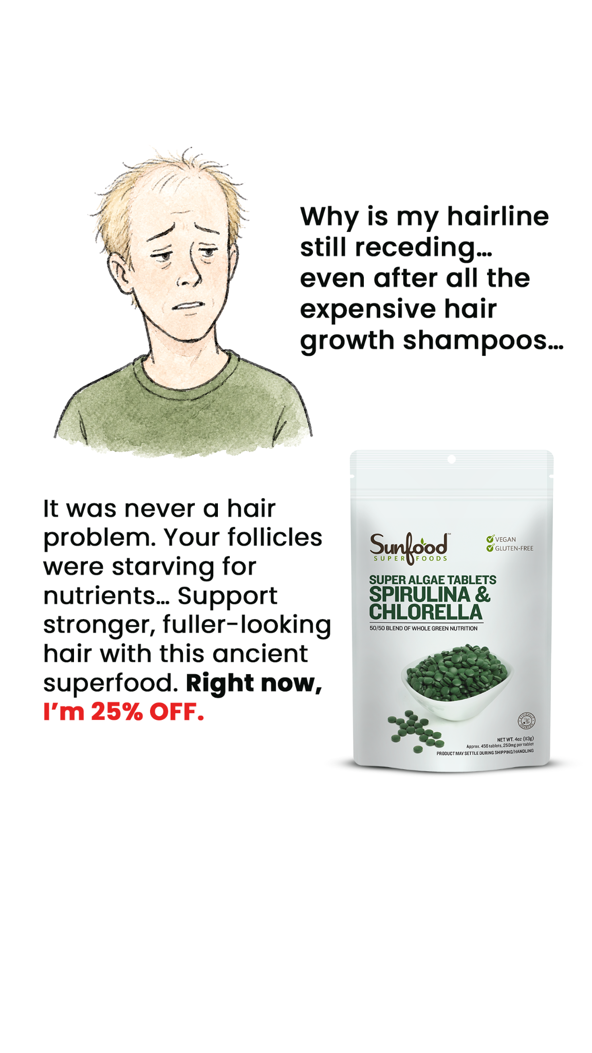 Sunfood Superfoods Facebook ad