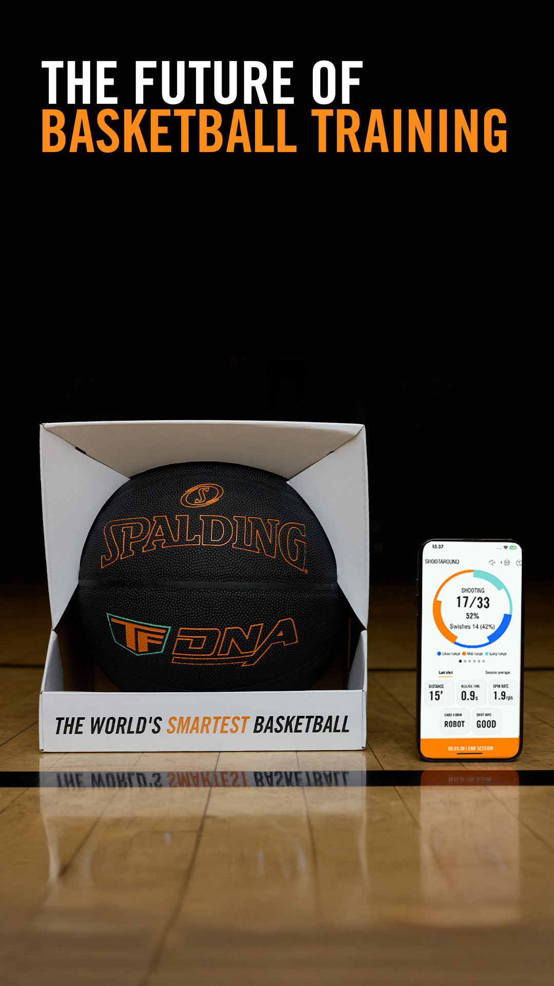 Spalding TF DNA Facebook ad from Apr 15, 2026