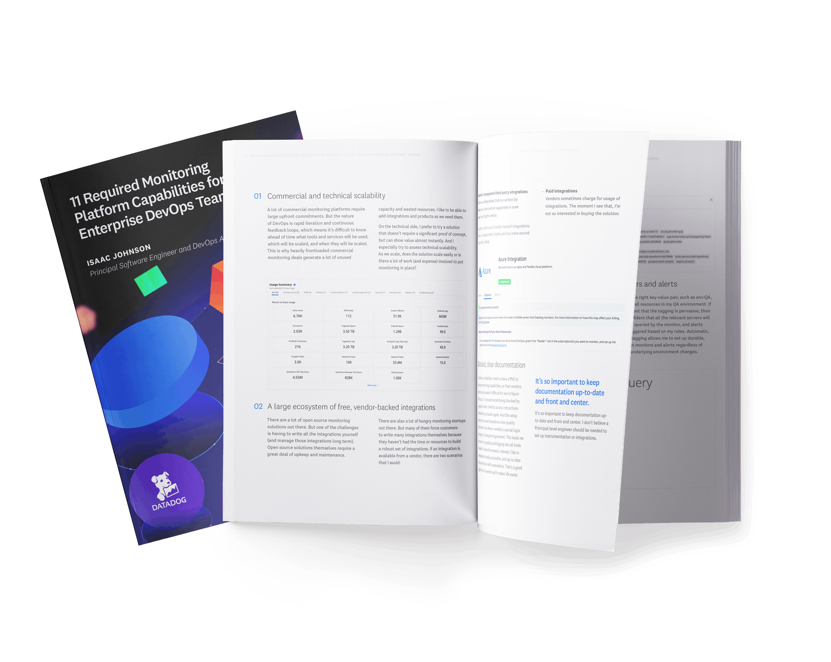 Datadog eBooks Facebook ad: Enterprise Monitoring eBook