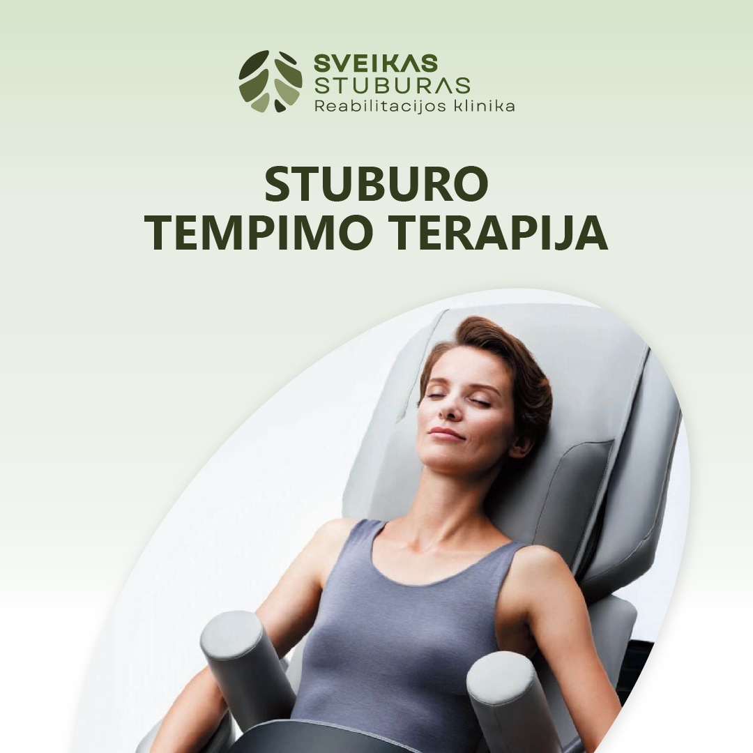 Klinika Sveikas Stuburas Facebook ad: Stuburo tempimo terapija