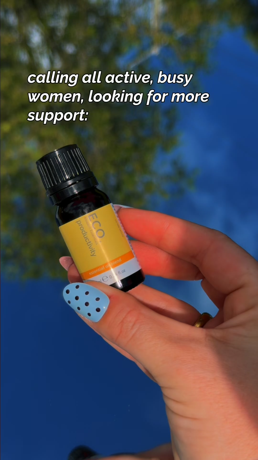 ECO. Modern Essentials Facebook ad: Aromatherapy for Real Life