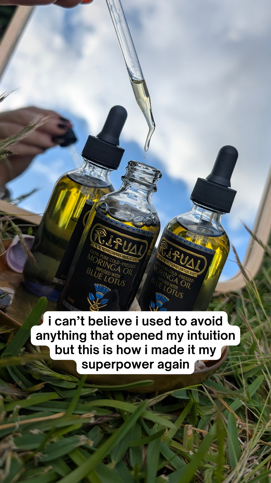 Ritual Oils Facebook ad