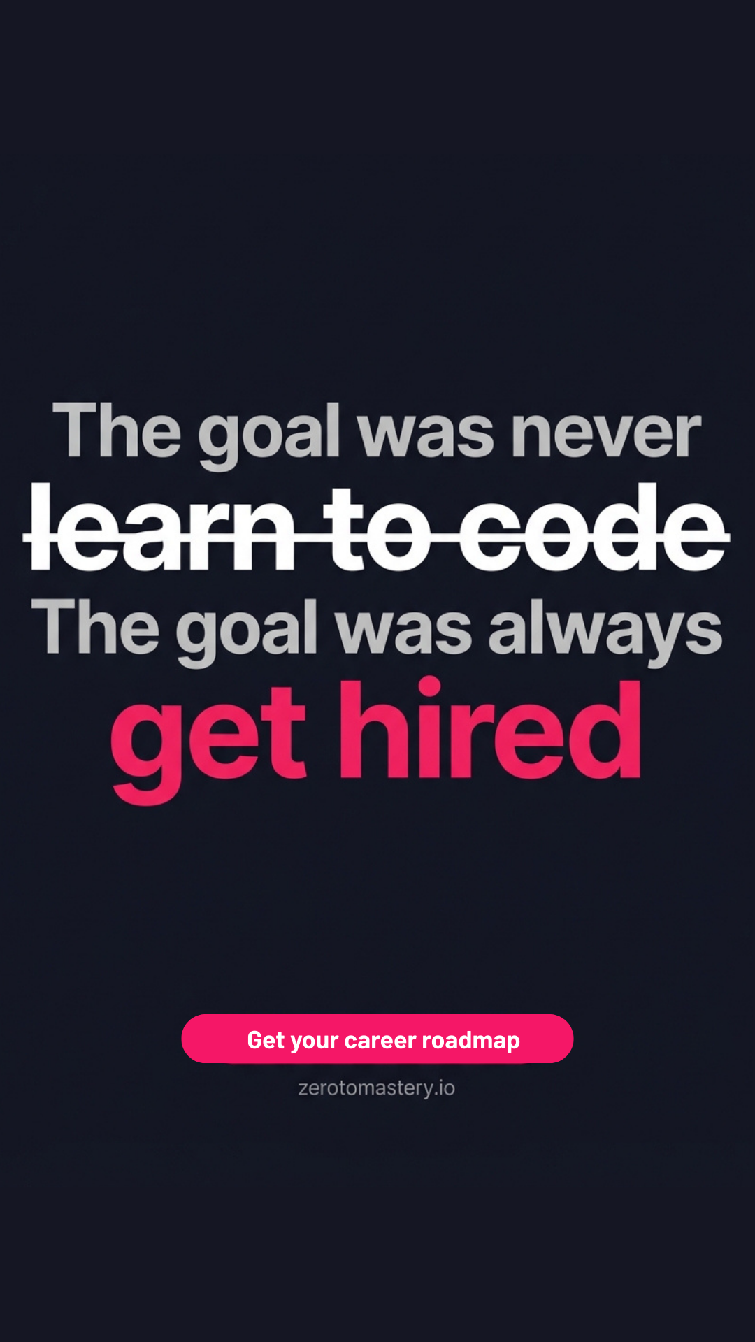 Zero To Mastery Facebook ad