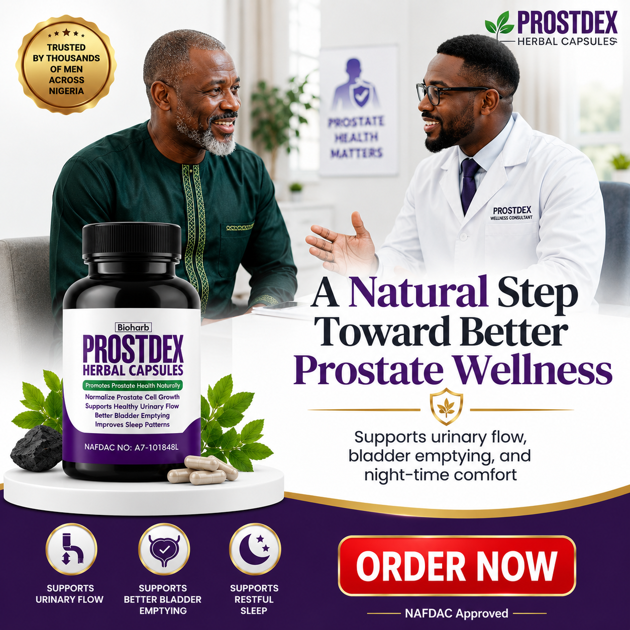 Prostdex Herbal Capsules/ Bioharb Facebook ad