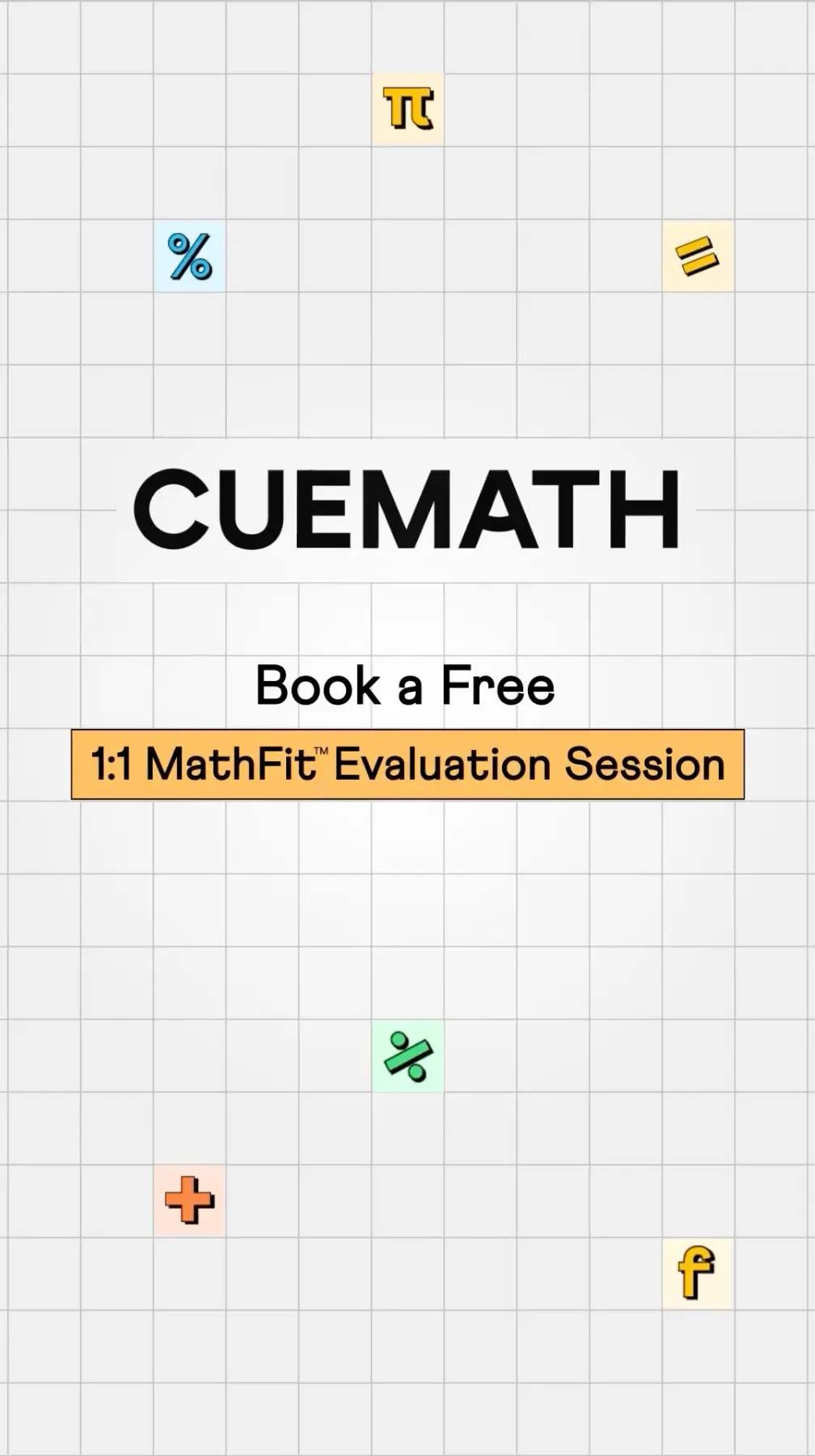 Cuemath Facebook ad: The Same Math Tutor. Every Single Class.