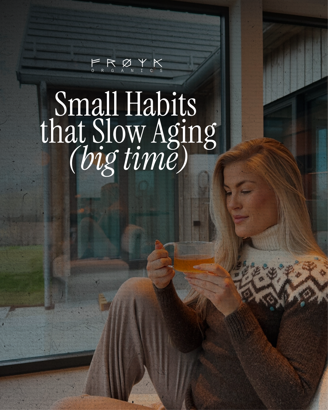 Line from Frøya Facebook ad: I'm not here to sell you anything.
