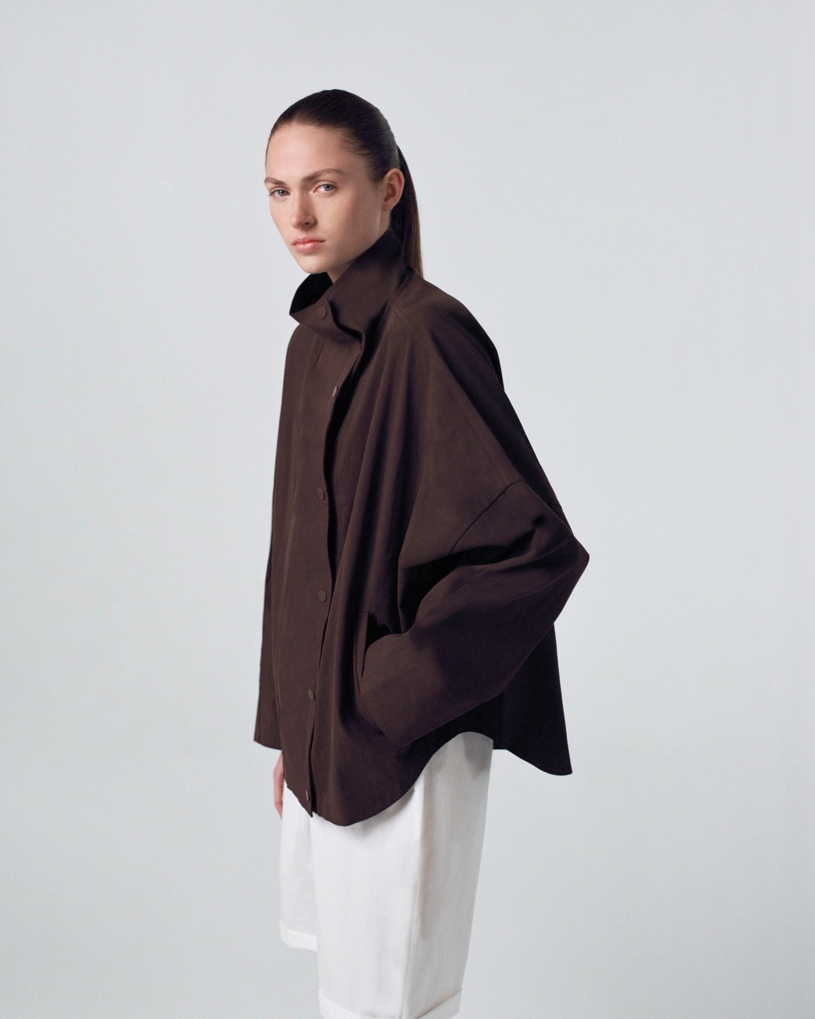 All My Love Shop Facebook ad: Meet the Charlie Jacket, part windbreaker, part oversized…