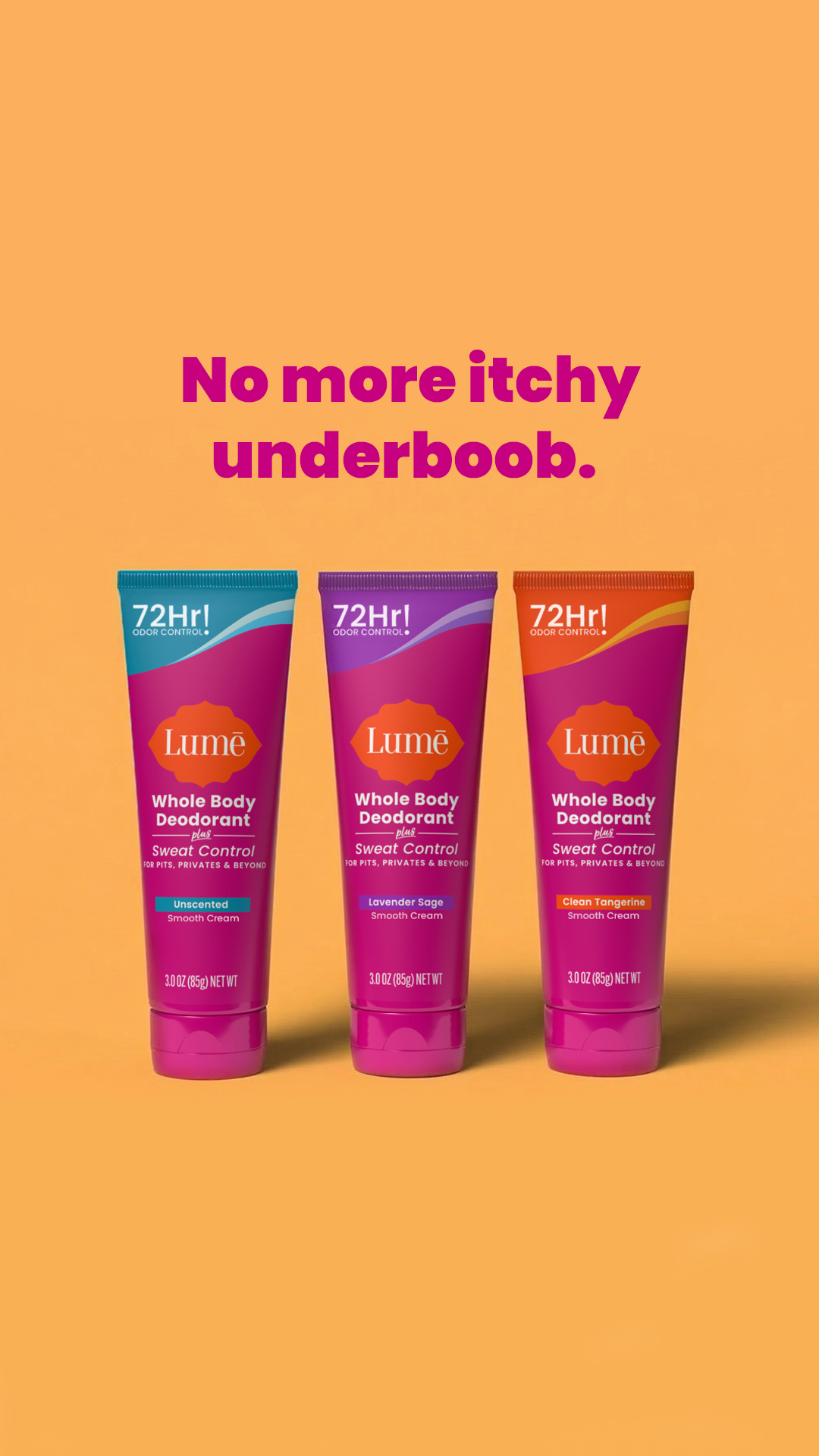 Lume Deodorant Facebook ad
