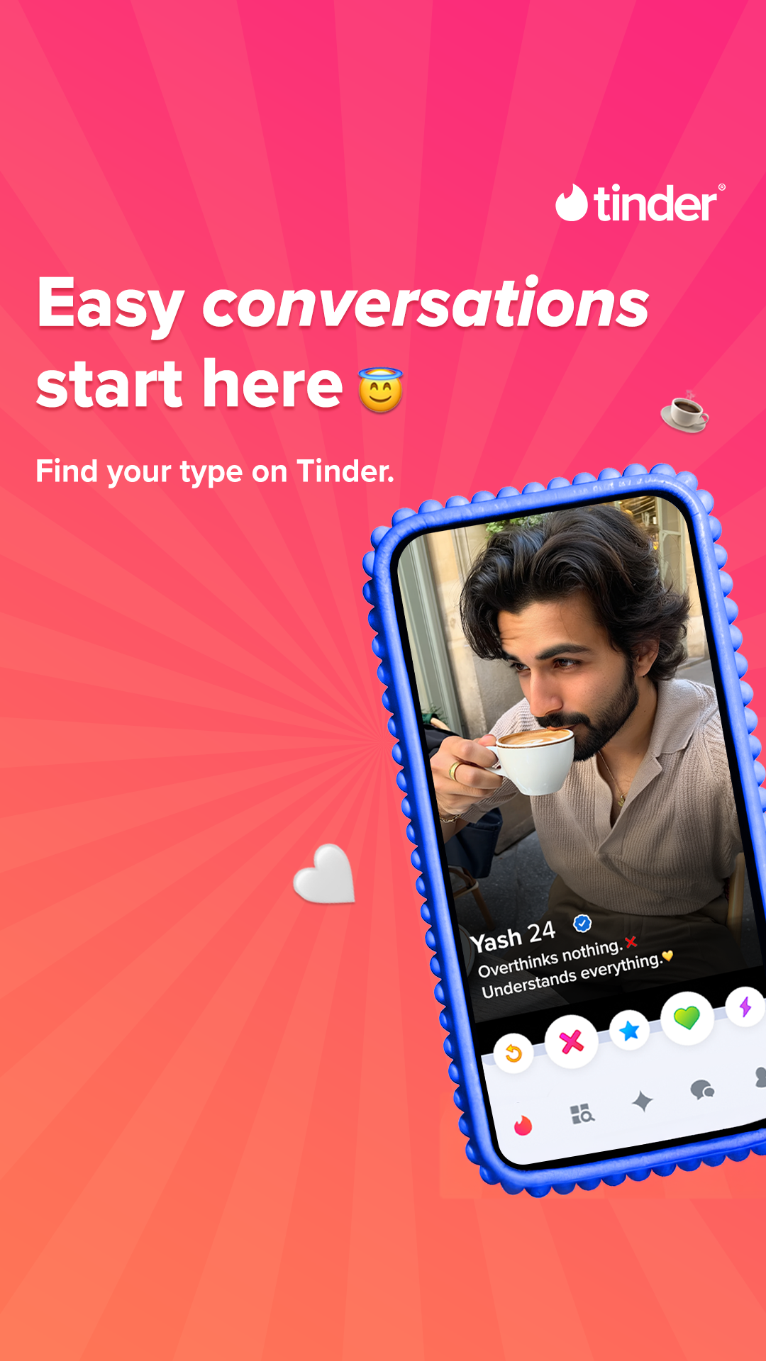 Tinder Facebook ad