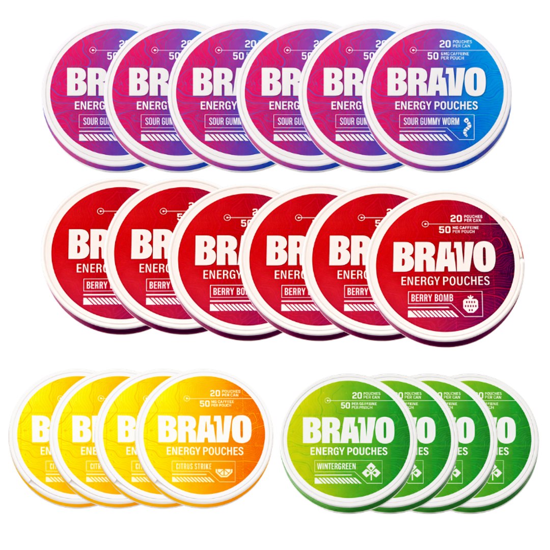 BRAVO Energy Pouches Facebook ad