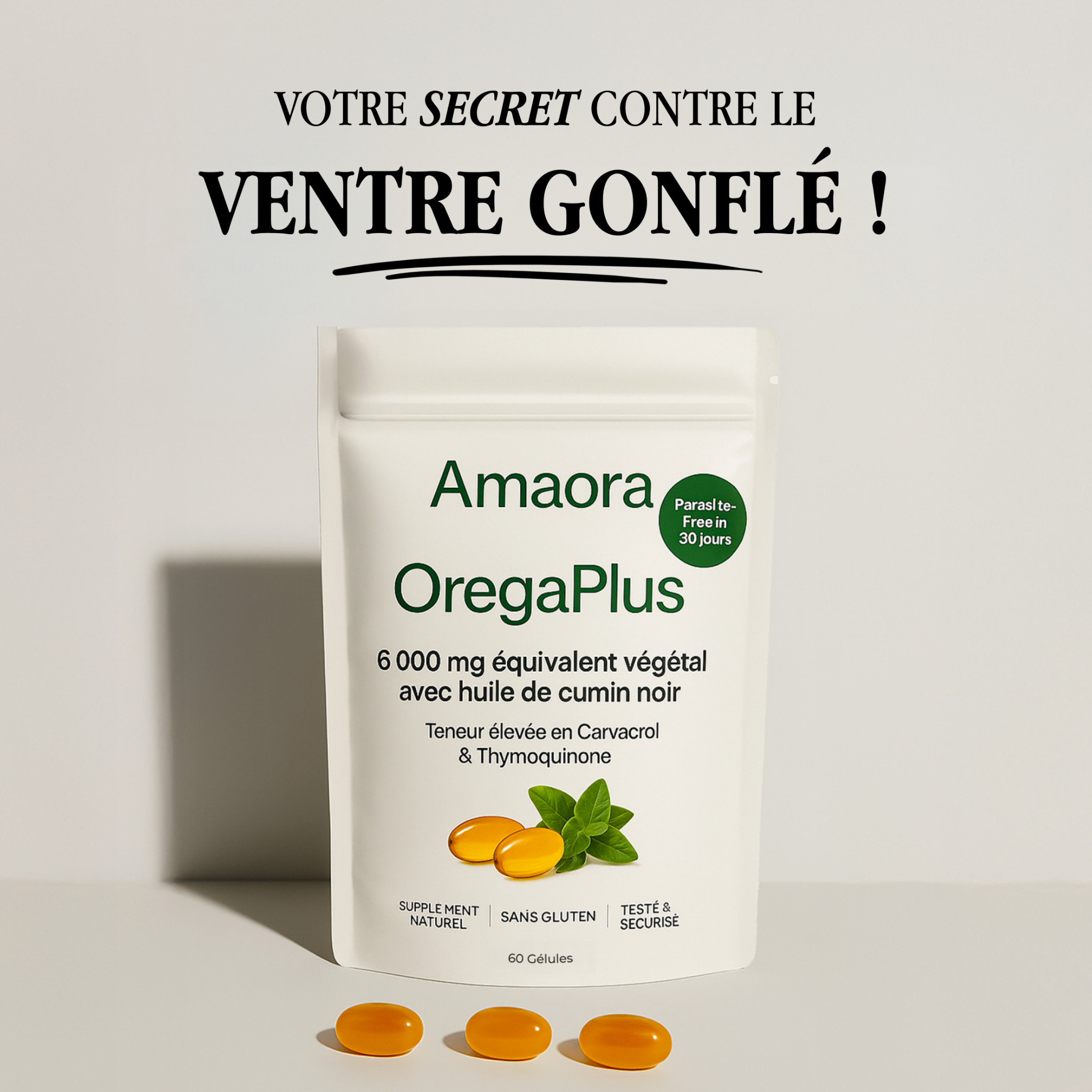 Amaora Facebook ad