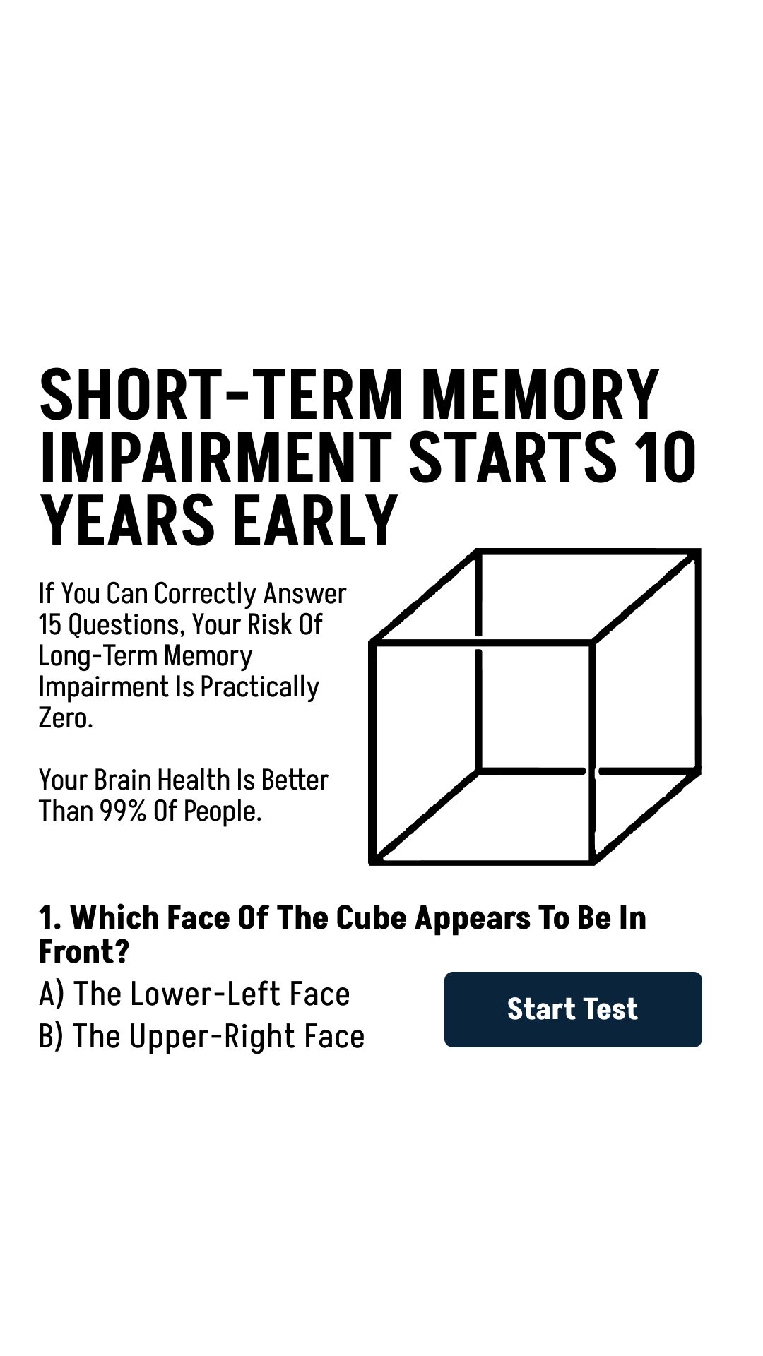 Yourselfirst: Mental Balance Facebook ad