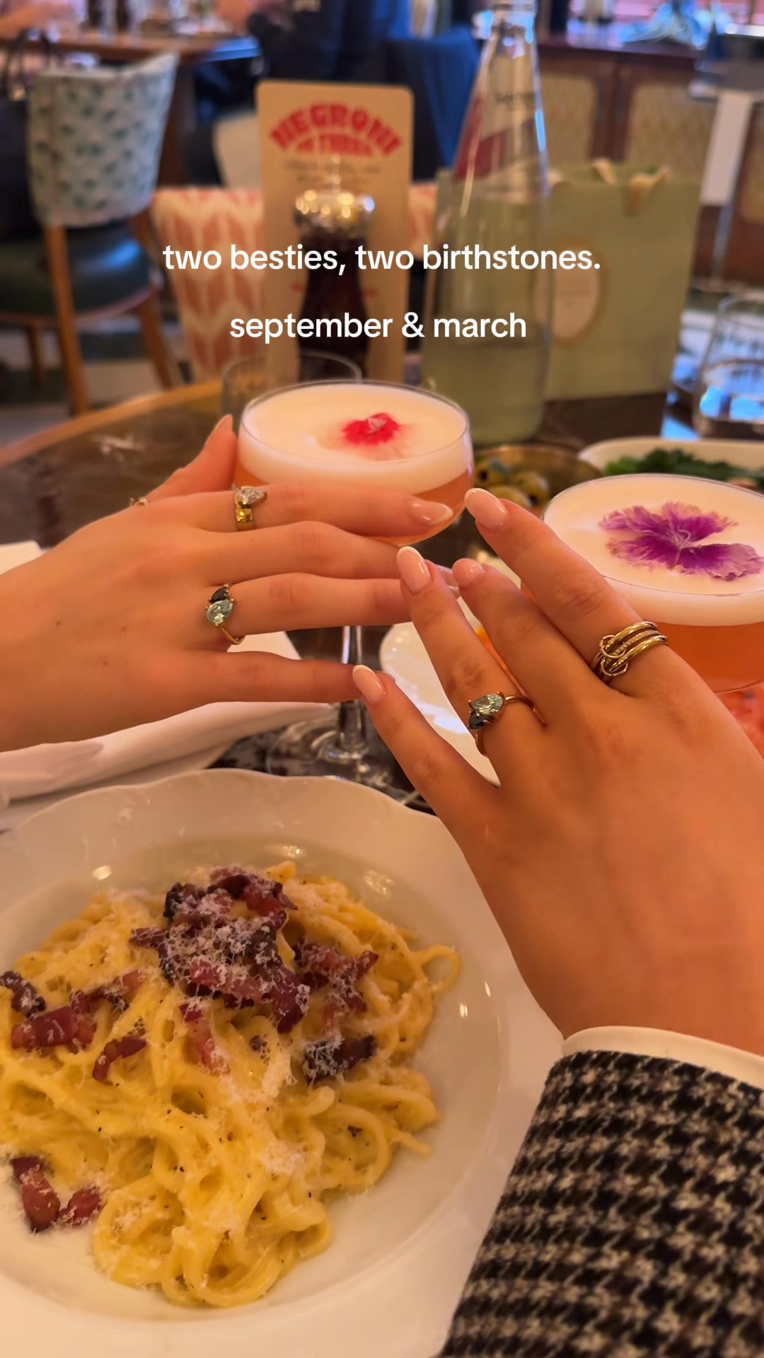 Indigo Lune Facebook ad: Tarnish-Free Friendship Rings