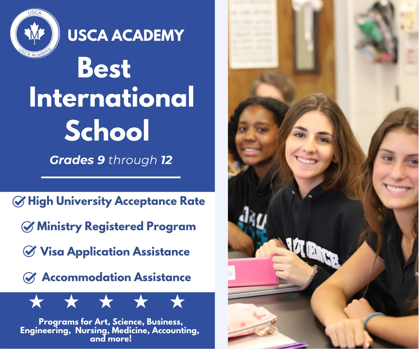 USCA Academy Facebook ad