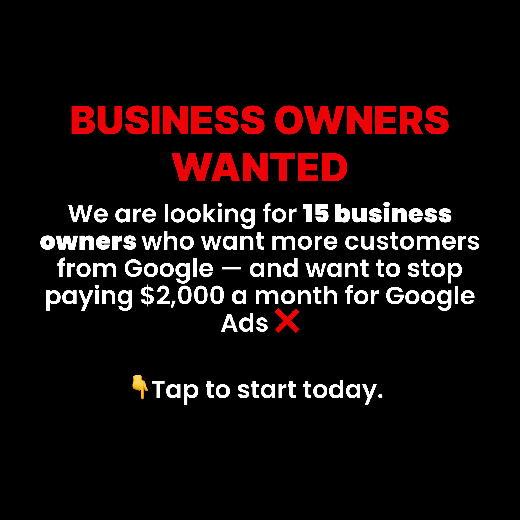Soro SEO Facebook ad: Rank #1 on Google