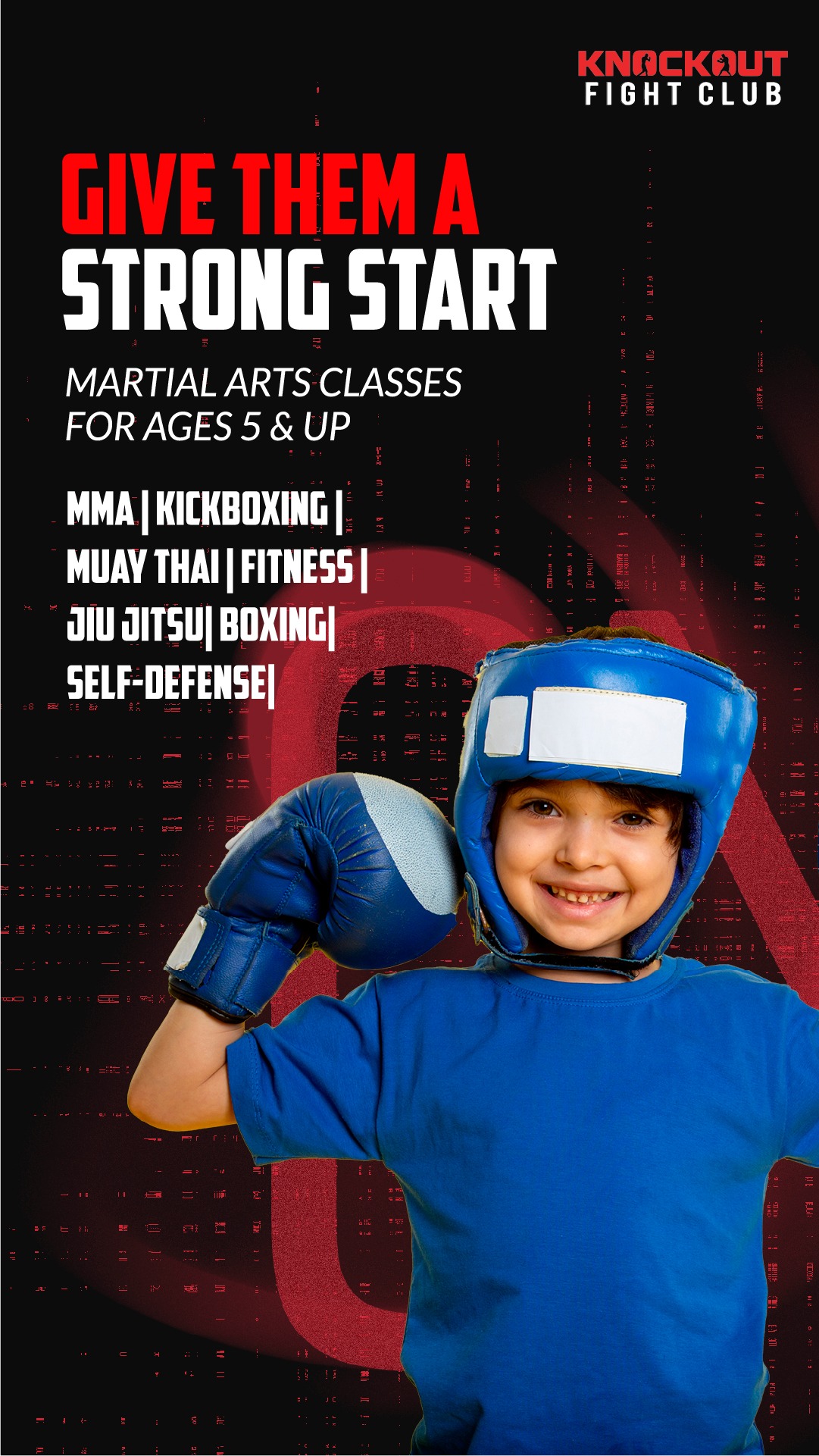 Knockout Fight Club Facebook ad