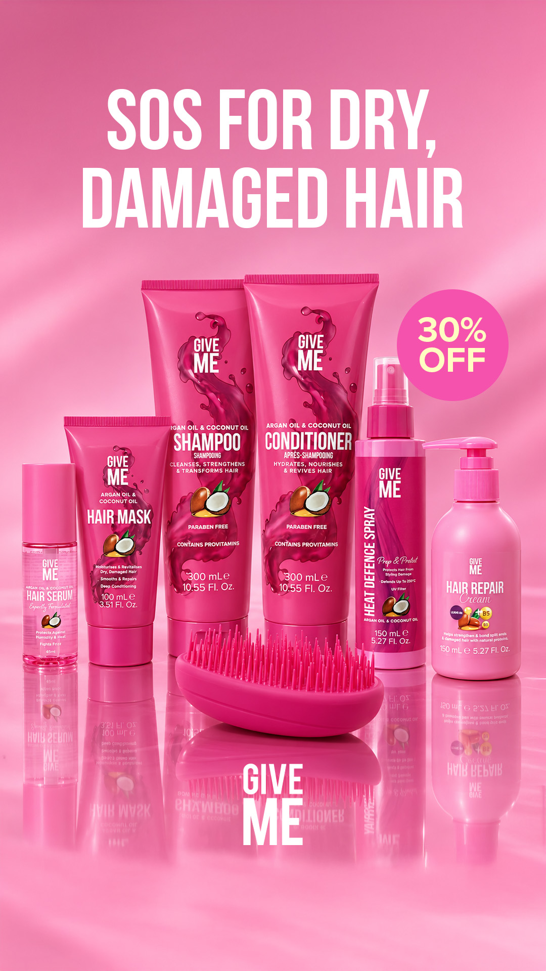 Give Me Cosmetics Facebook ad: Worth £71. Now £24.50