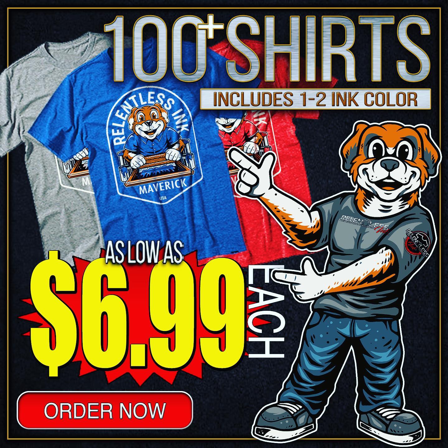 Relentless Ink Facebook ad
