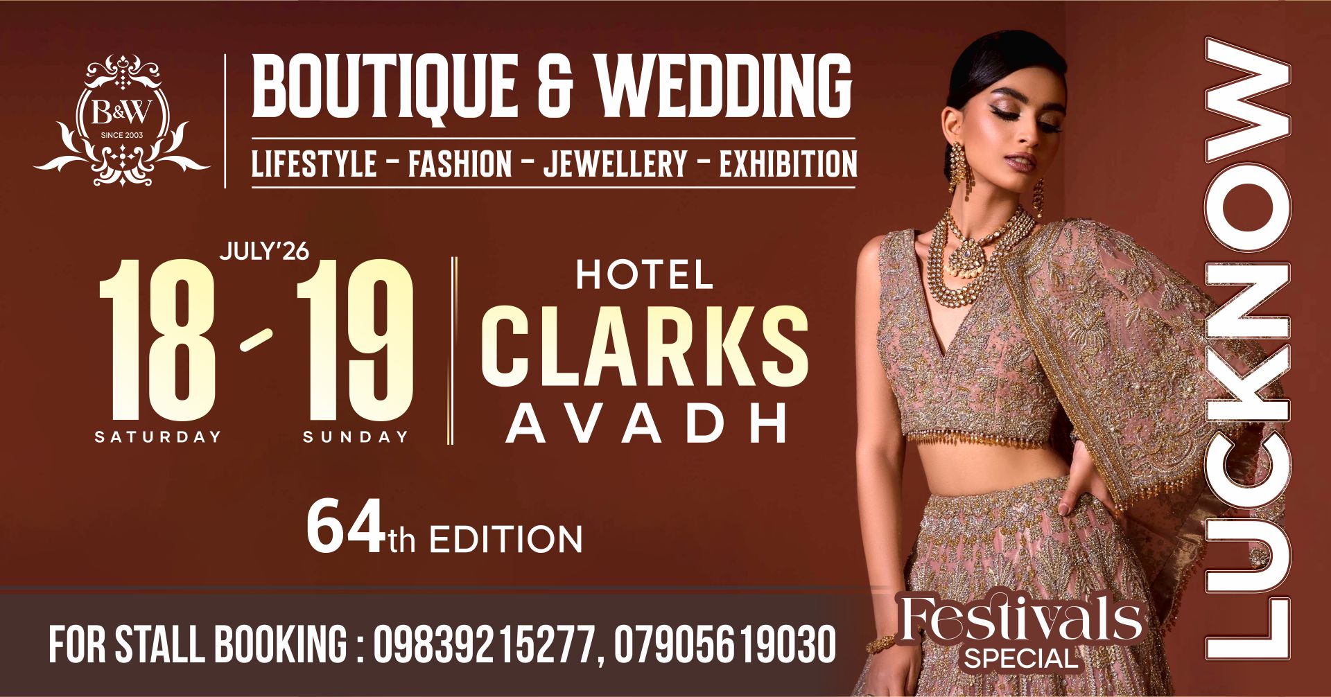 Boutique & Wedding Expo Facebook ad