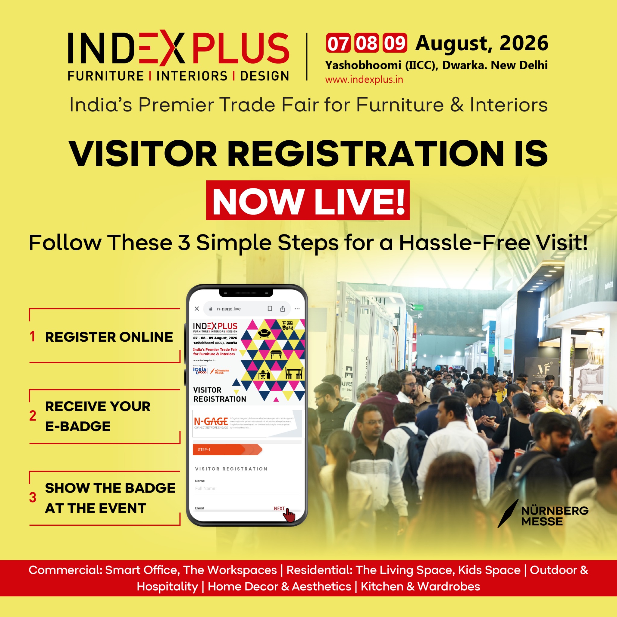 INDEX PLUS Facebook ad: Register FREE Today!