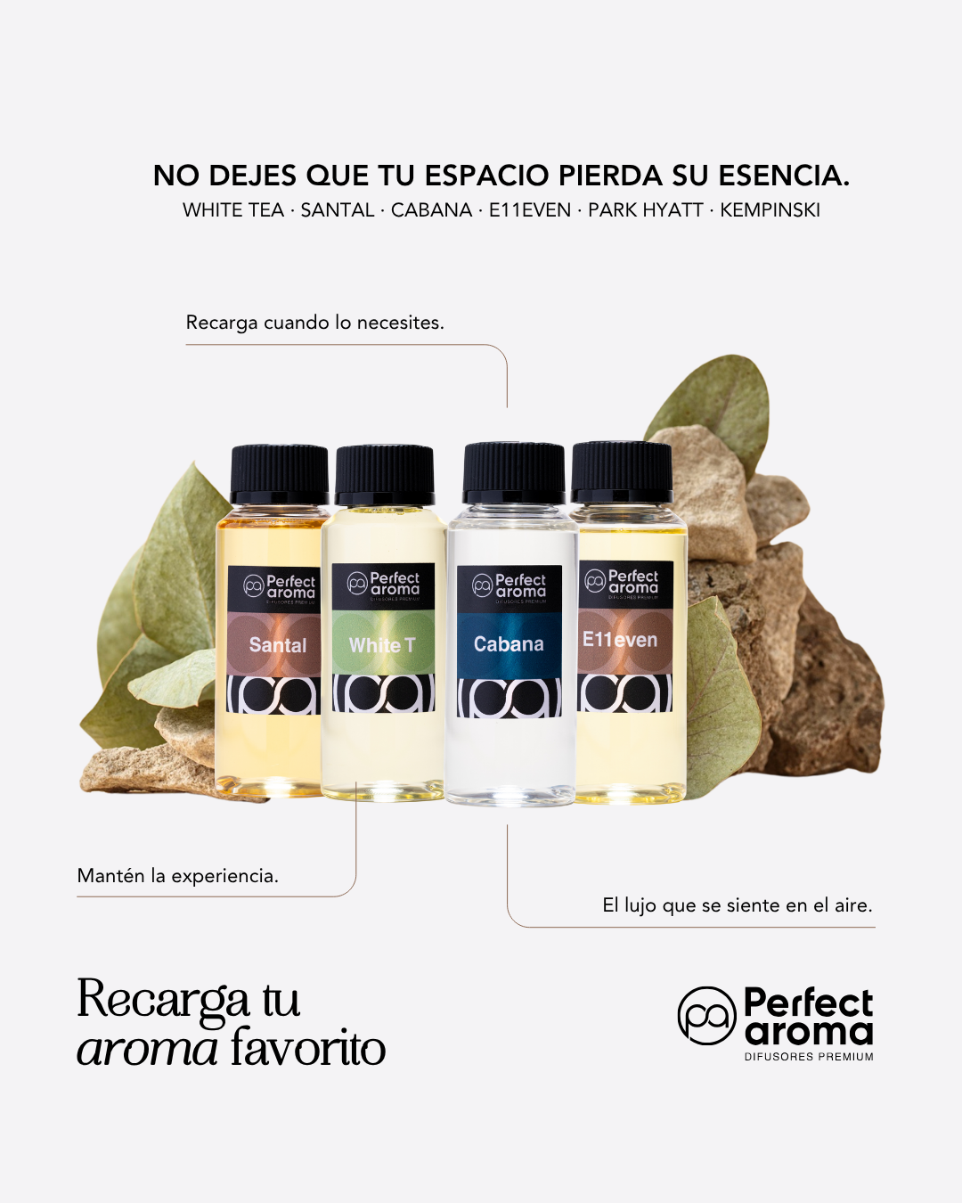 PerfectAroma3 Facebook ad: Chatea con nosotros
