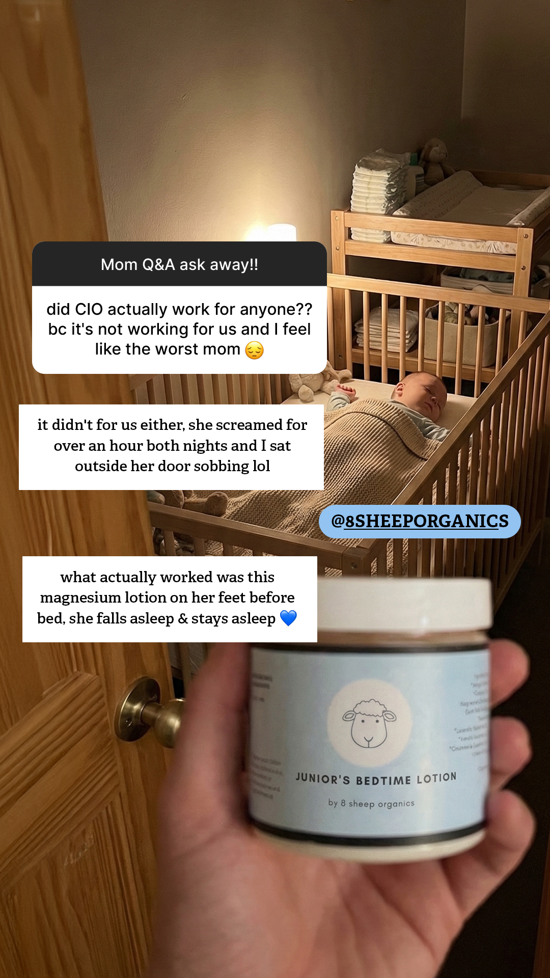 8 Sheep Organics Facebook ad