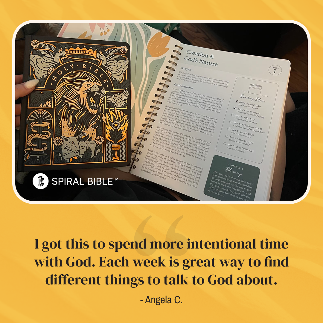 Spiral Bible Facebook ad