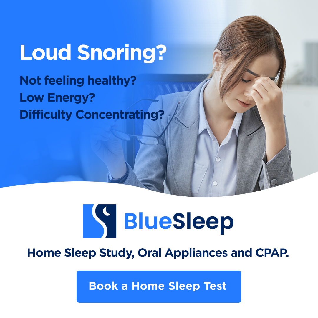 BlueSleep - Sleep Health and Wellness Facebook ad