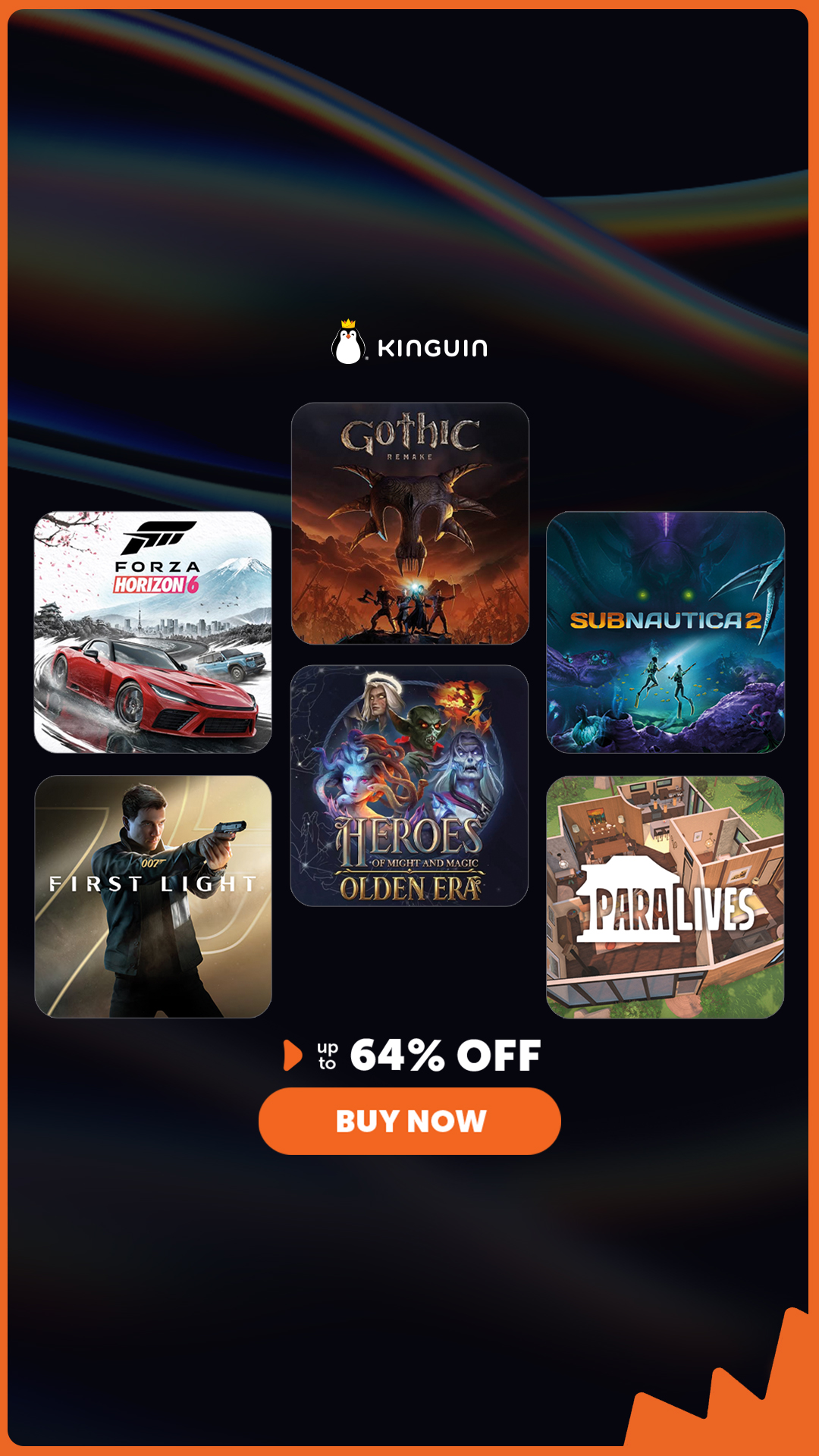 Kinguin Facebook ad