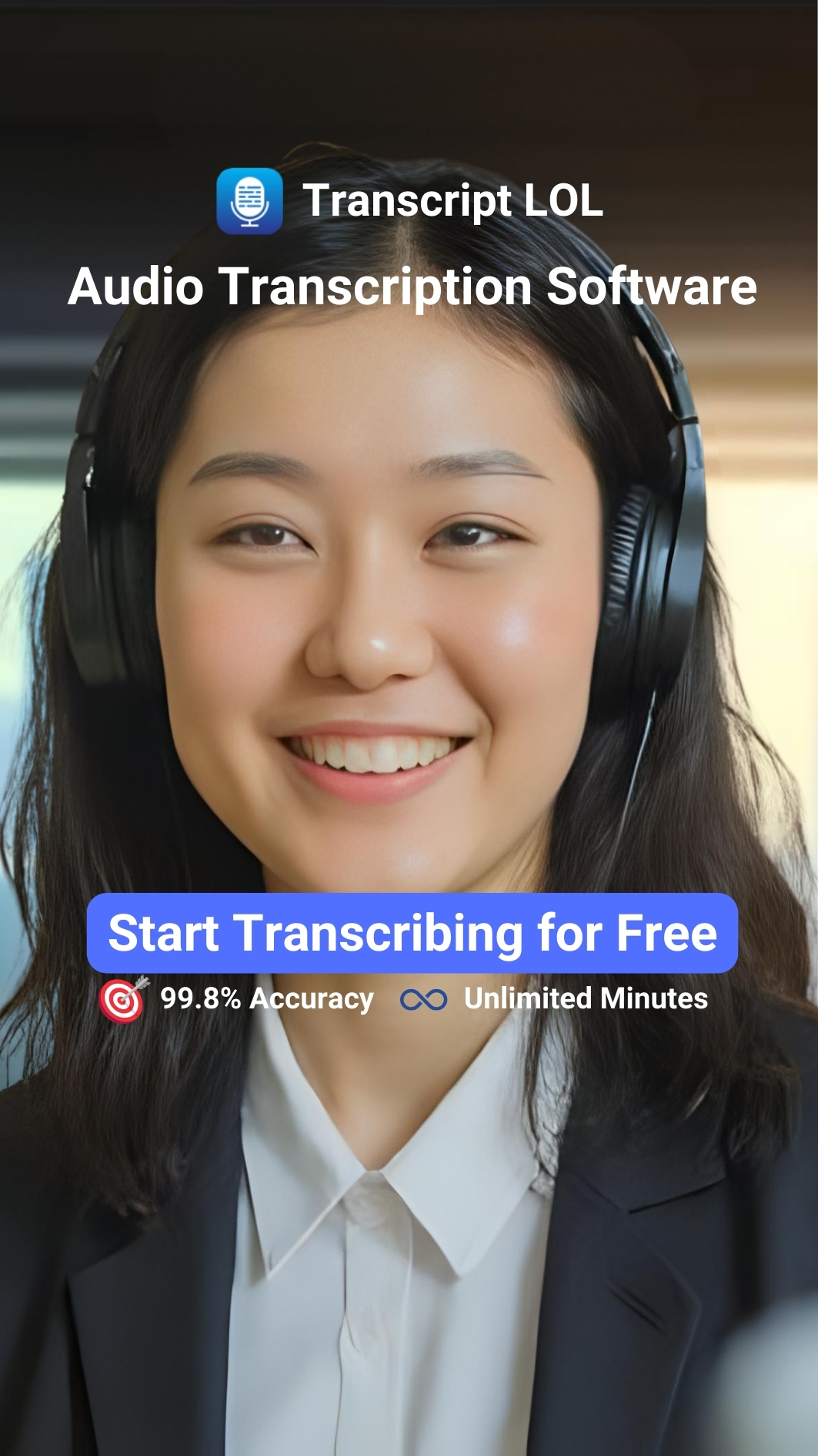 Transcript LOL Facebook ad