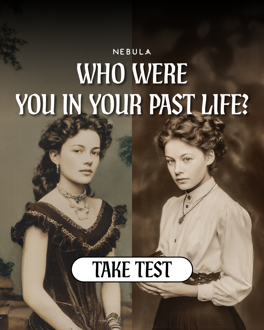 Nebula: Past Life Power Reading Facebook ad: Reveal why you were born