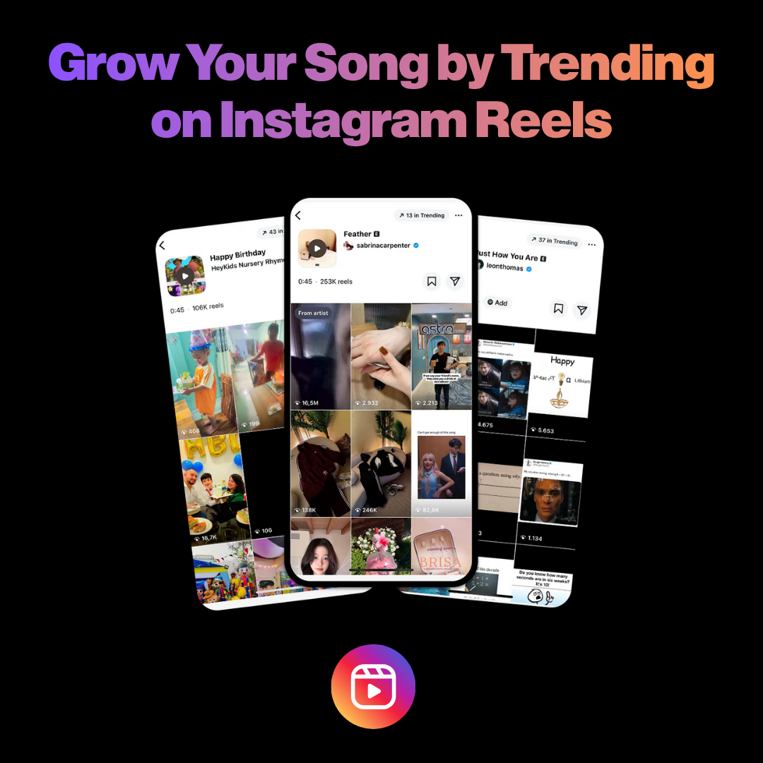 Playlist Booker Facebook ad