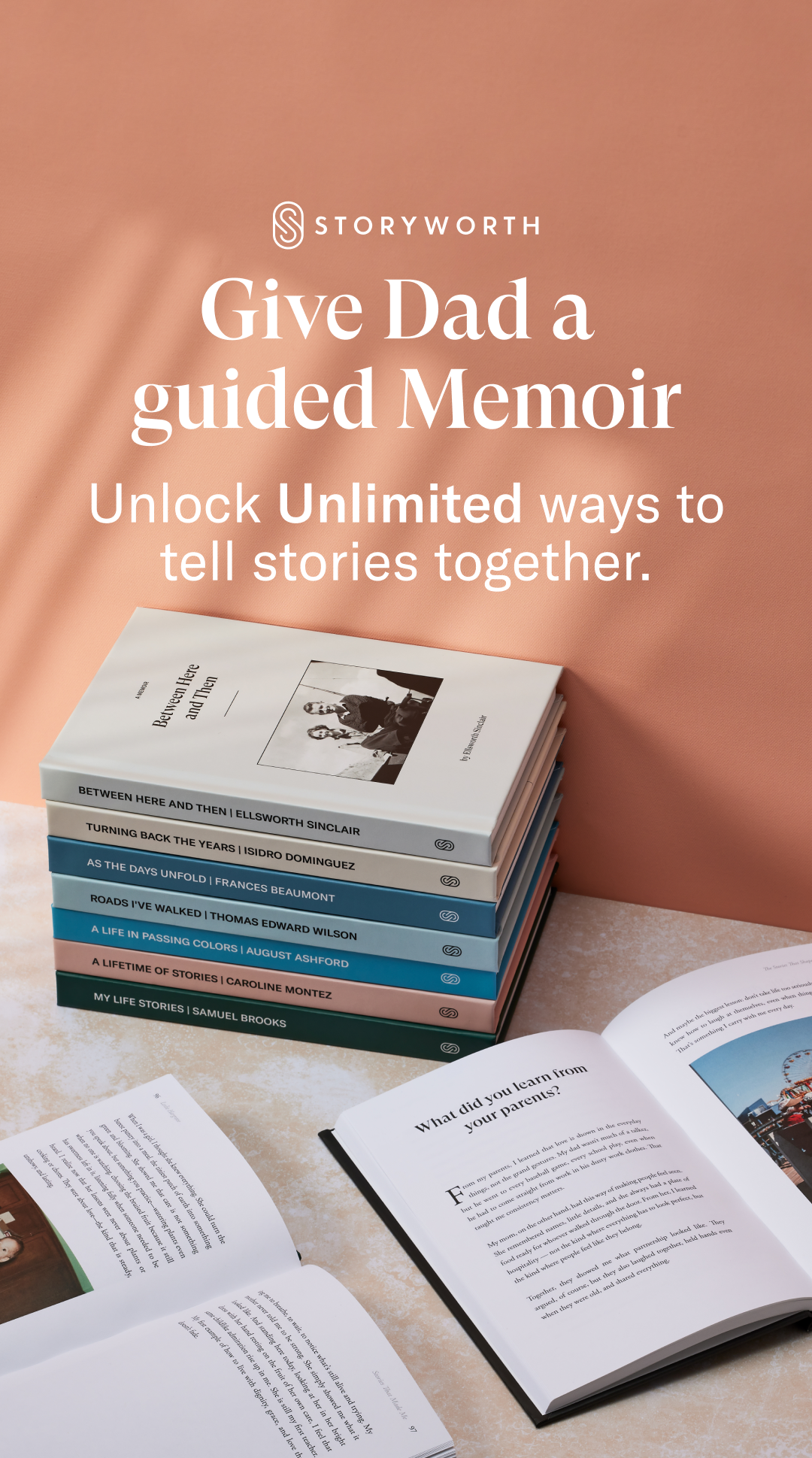 Storyworth Facebook ad