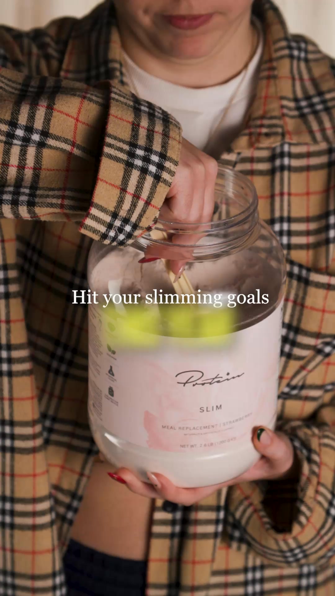 Protein.com UK Facebook ad: Losing weight has never tasted better