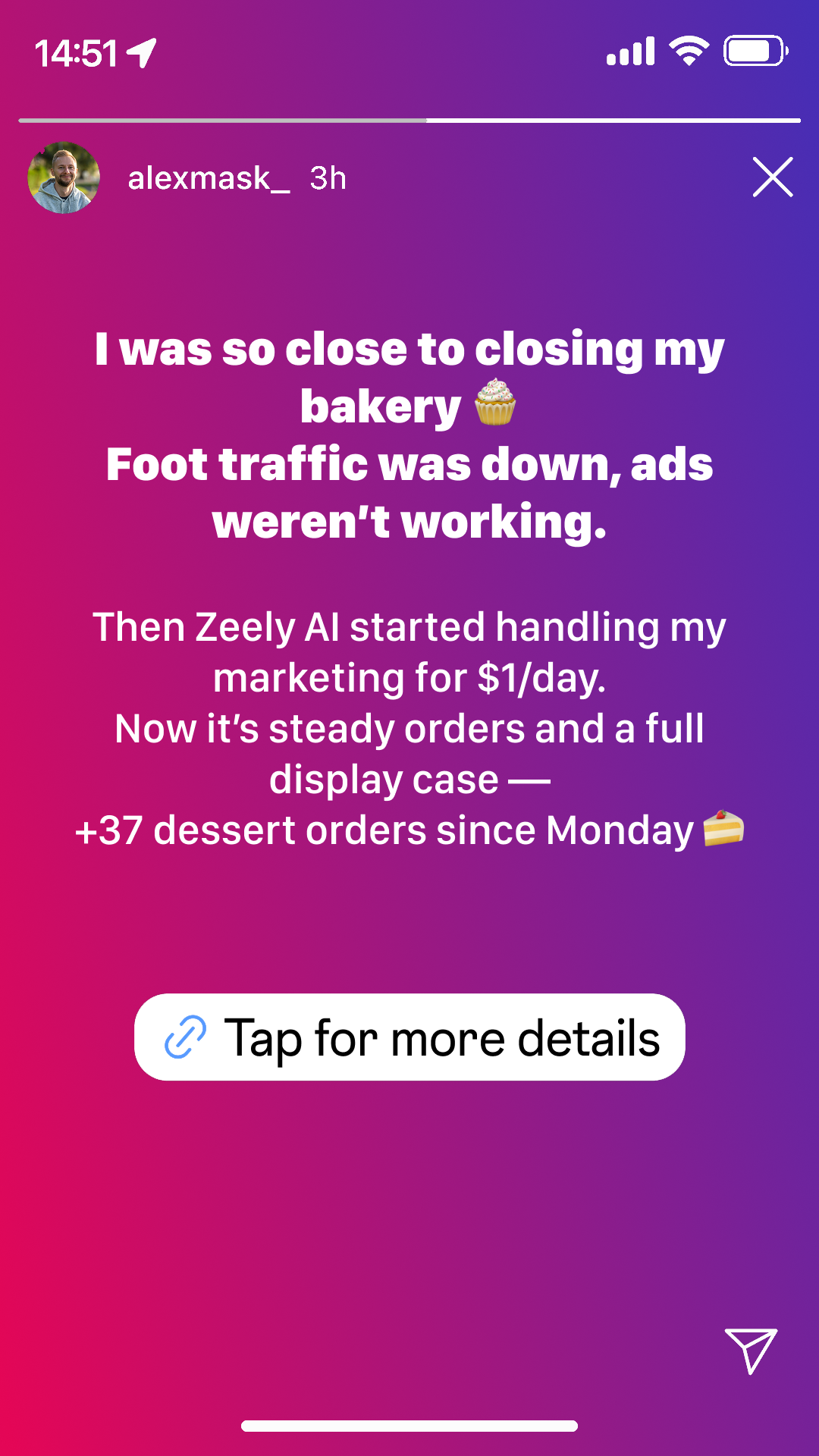 Zeely Facebook ad