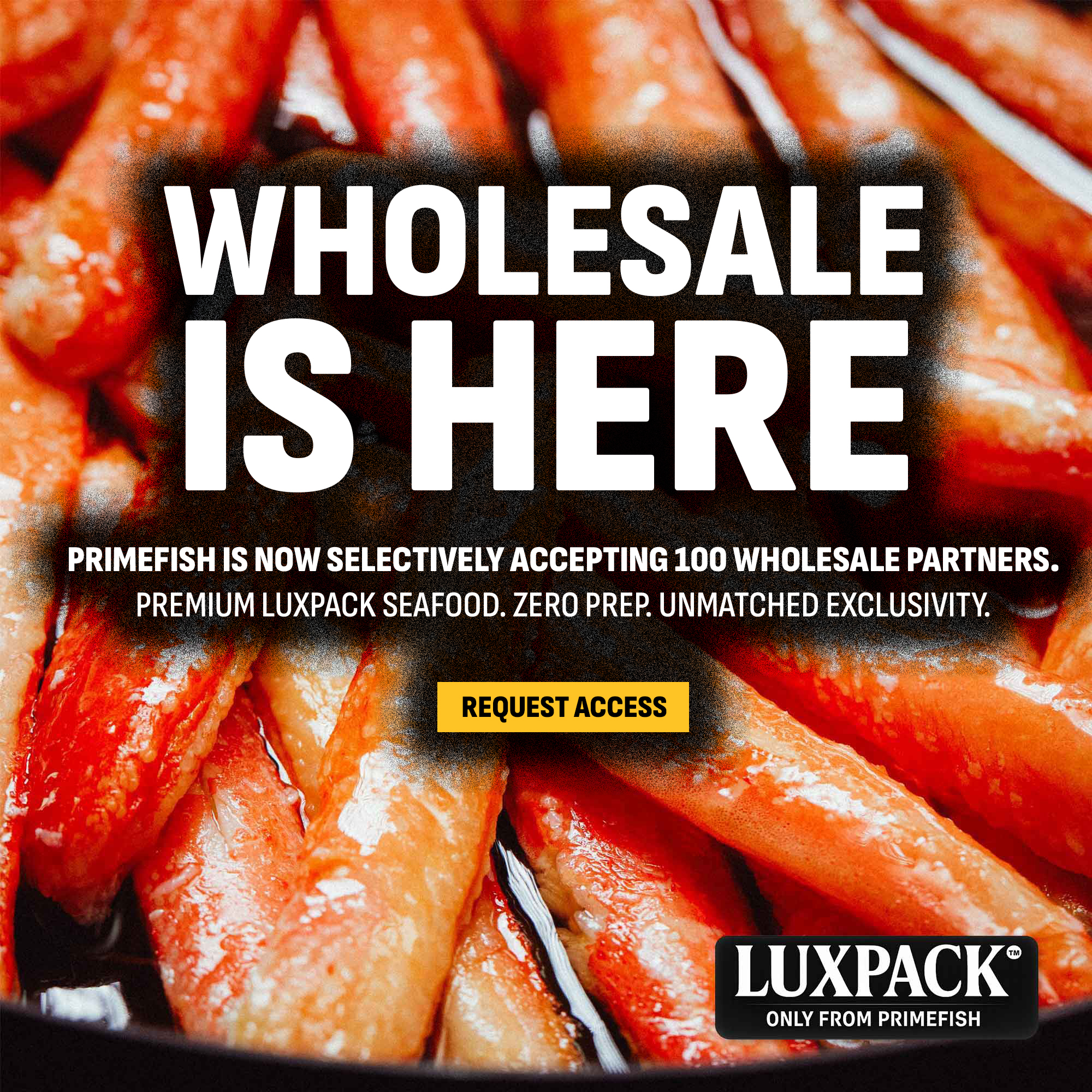 PrimeFish Seafood Co. Facebook ad