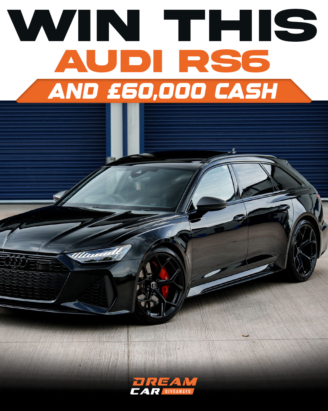 Dream Car Giveaways Facebook ad