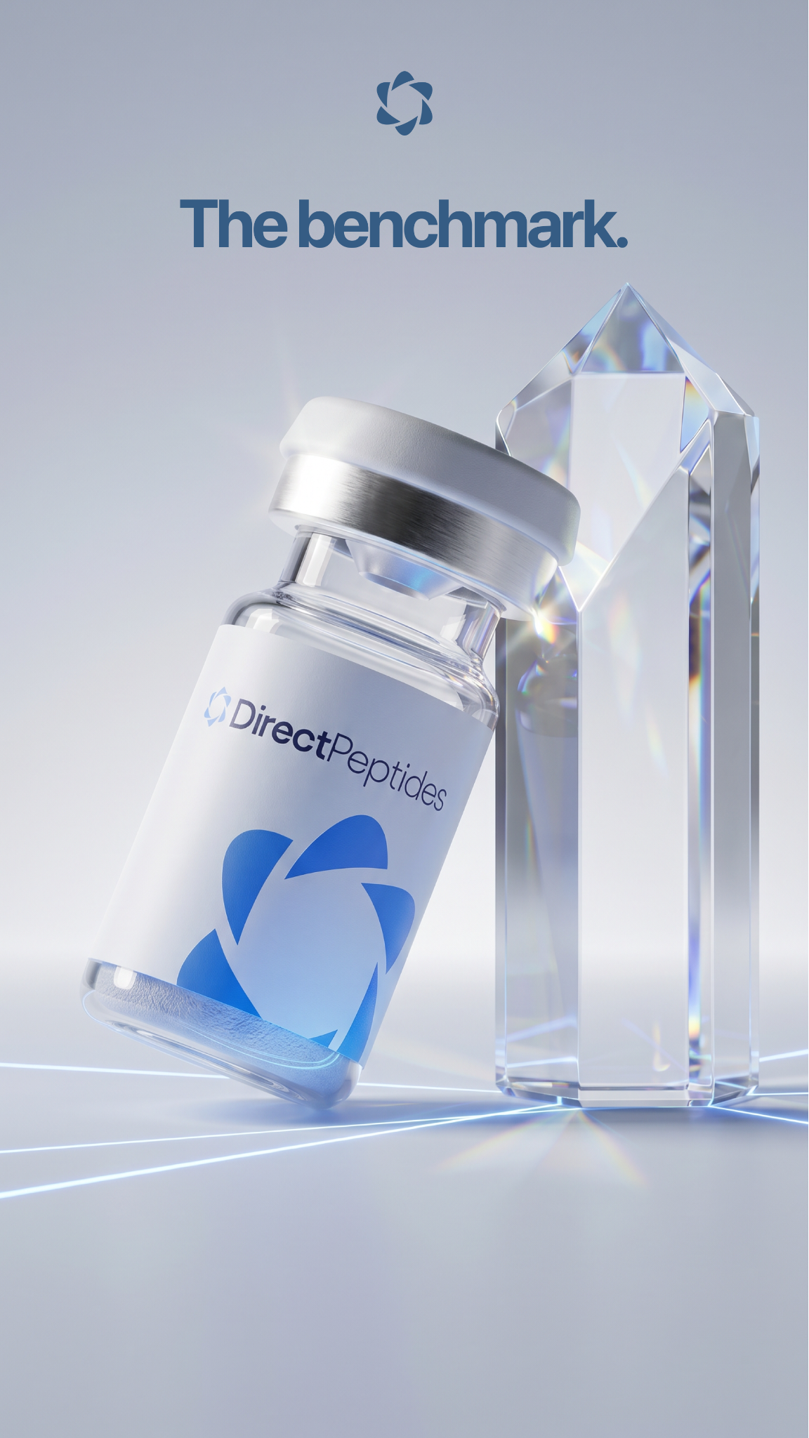 Direct Peptides Facebook ad: Trusted by Researchers