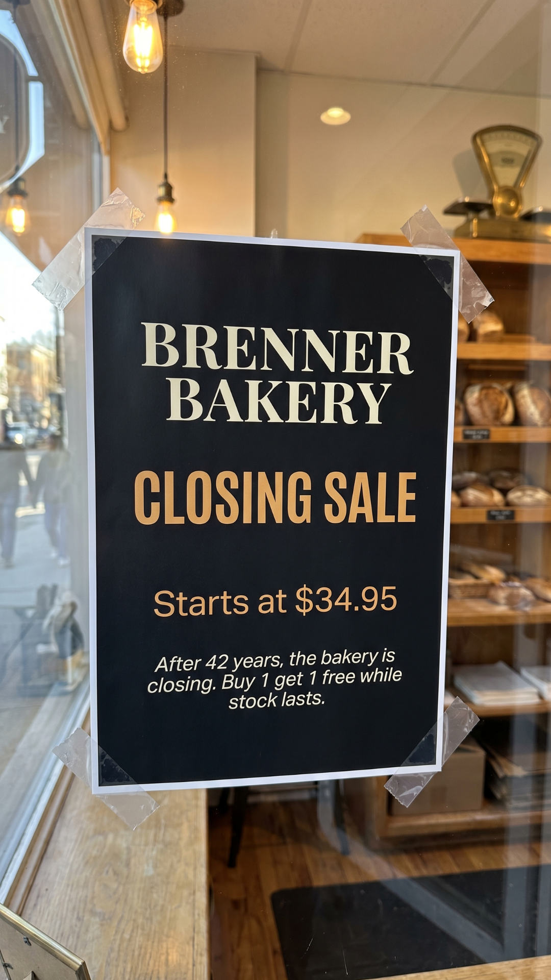 Brenners Bakery Facebook ad