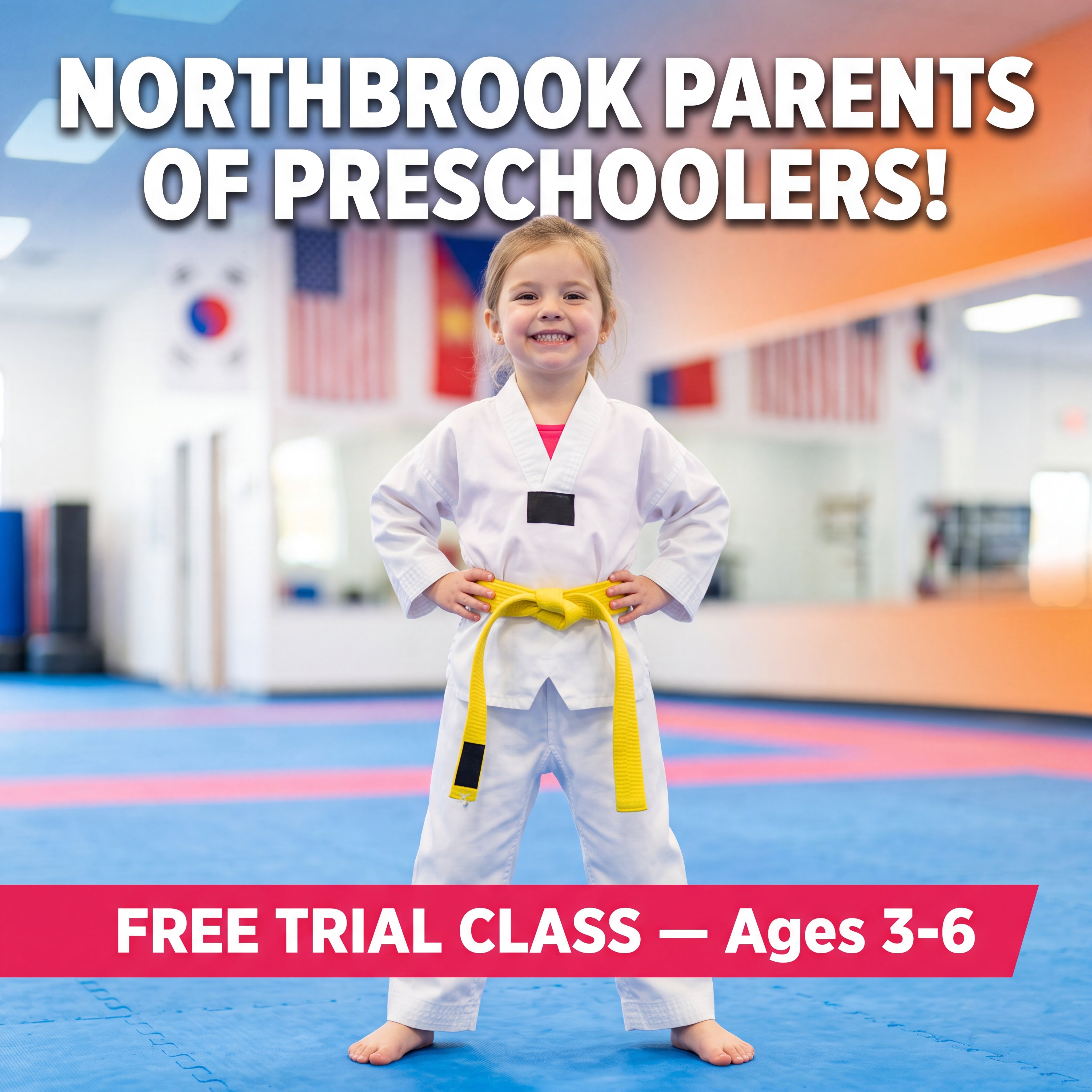 Northbrook's Best Martial Arts Program Facebook ad