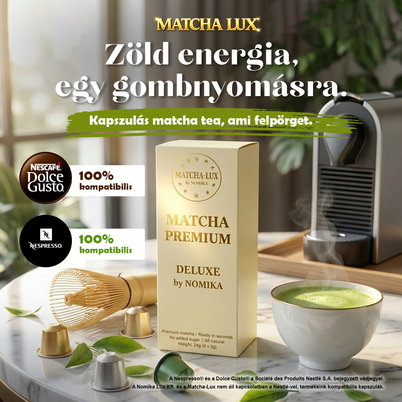 Matcha Lux - Prémium Matcha Tea Facebook ad