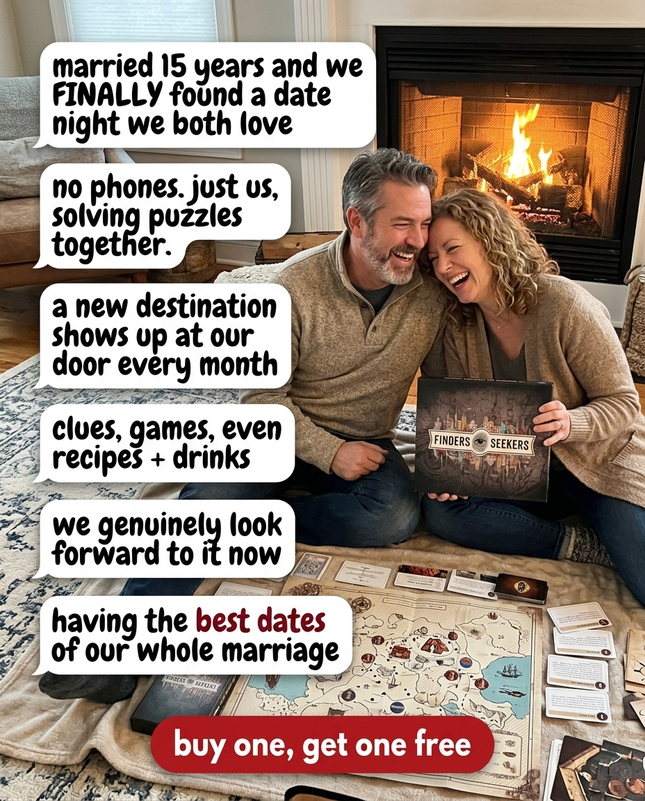 Finders Seekers Mysteries Facebook ad