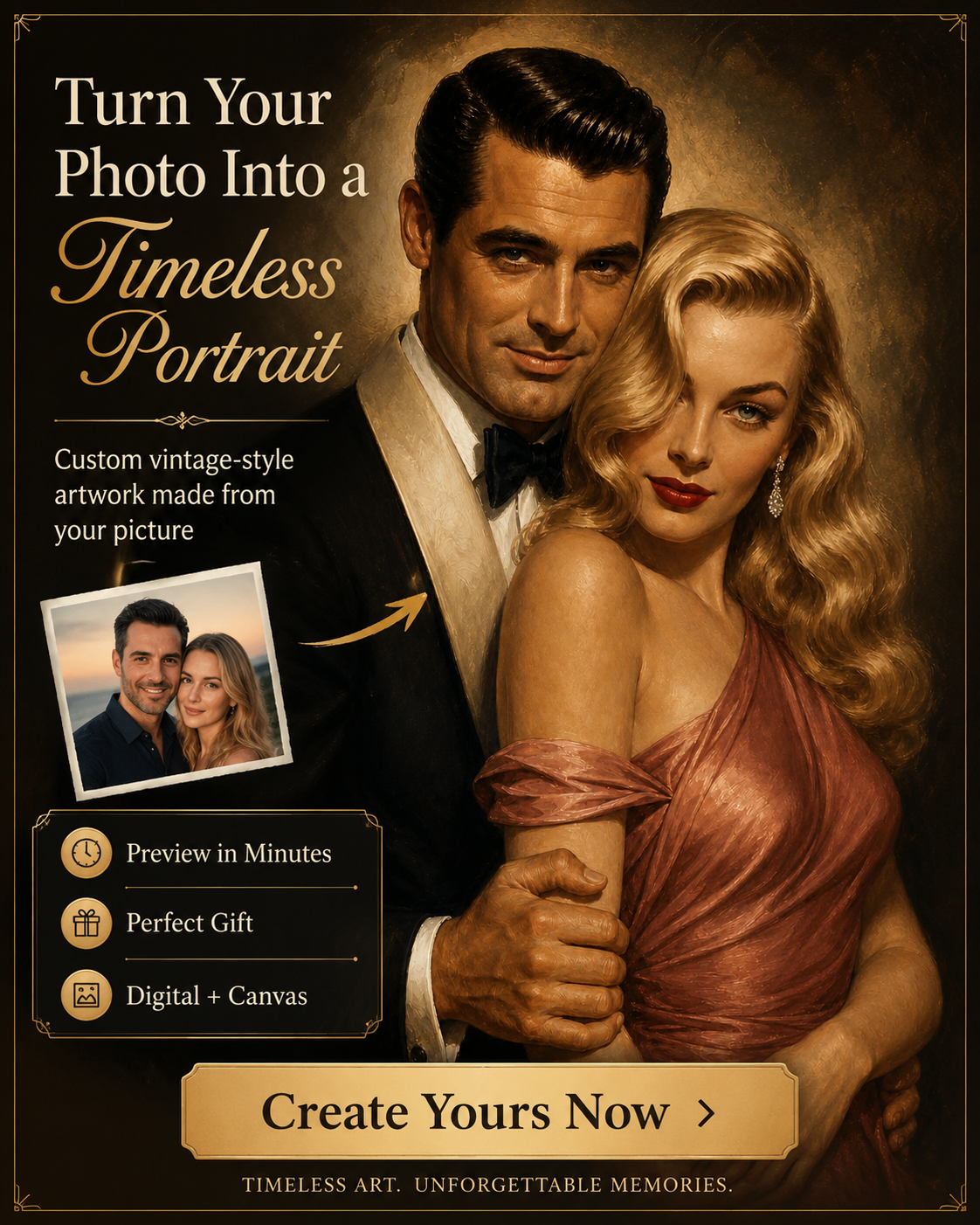 PortraitGift.Com Facebook ad