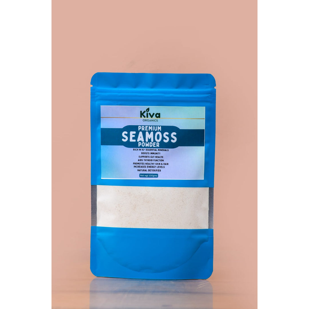 Kiva Organics Facebook ad: Pure. Natural. Effective.