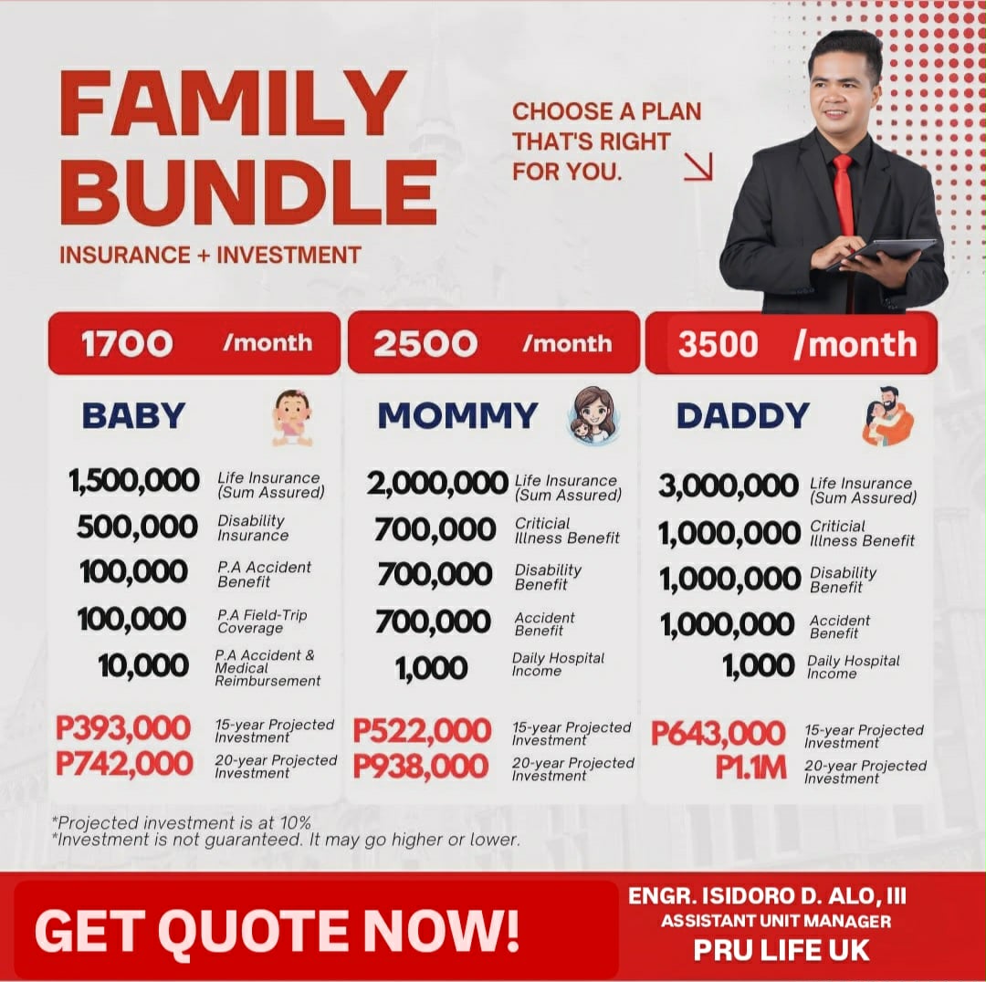 Engr. Sid & Shaina Tan Basierto, LPT - Pru Life UK Financial Advisors Facebook ad from Mar 26, 2026