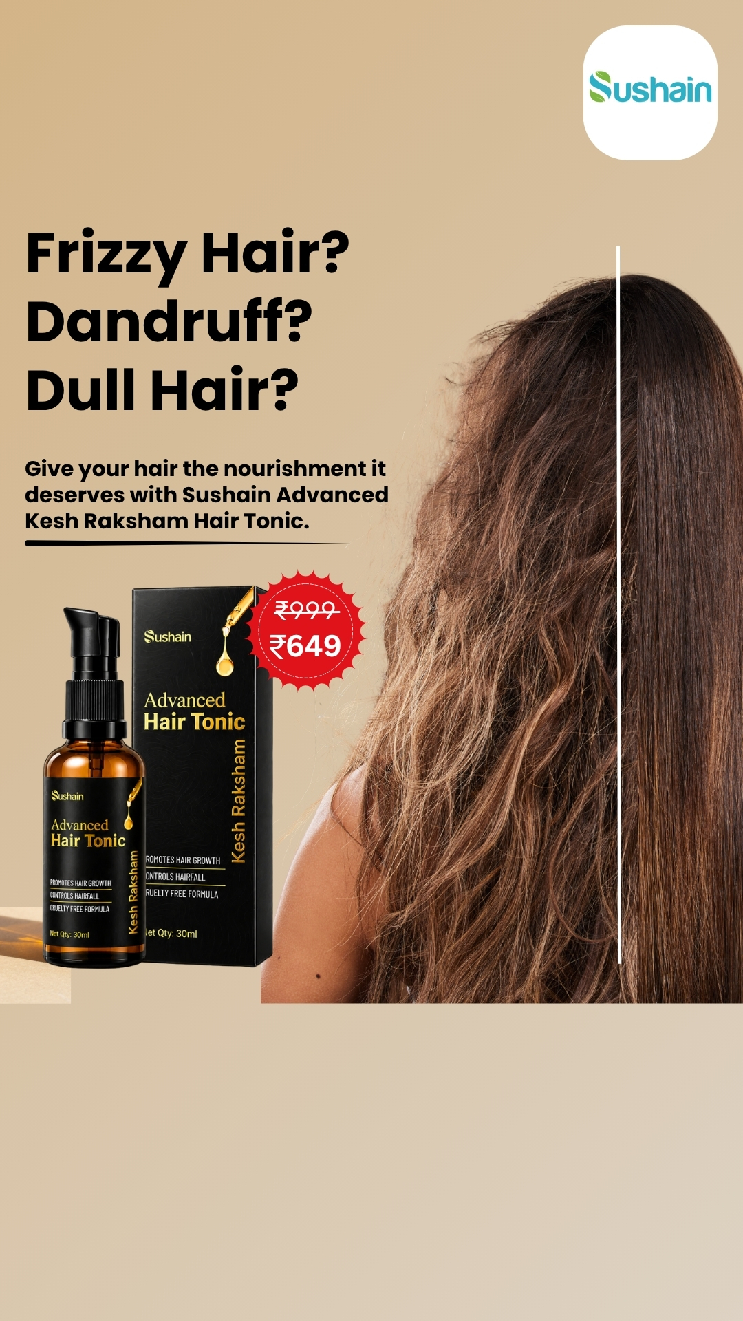 Sushain Facebook ad