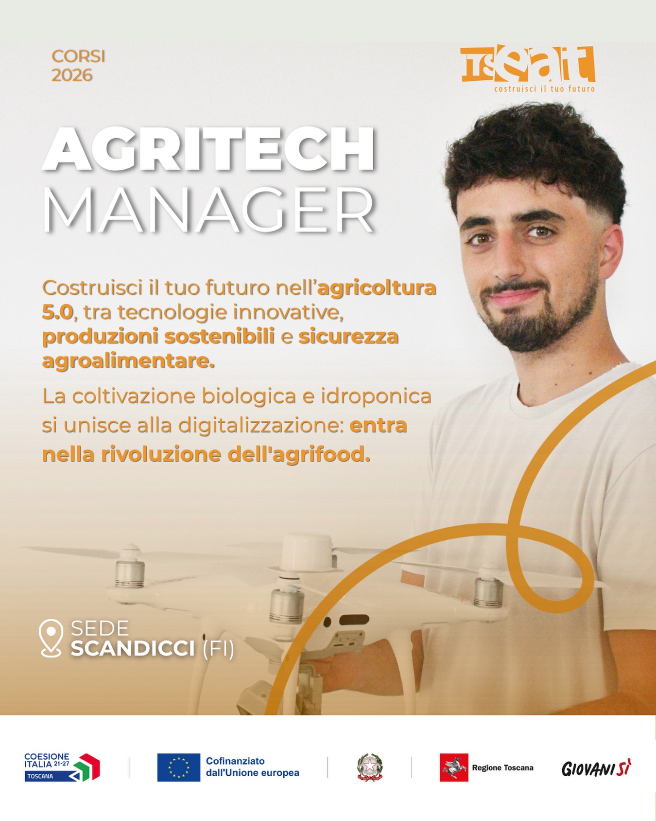 ITS EAT Eccellenza Agroalimentare Toscana Facebook ad: Corso ITS - AGRITECH MANAGER